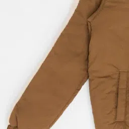 Pantaloons Junior Boys Cheddar Cheese Color Block Jacket image 4