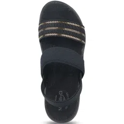 MediFeet Women's Black Sling Back Wedges image 4