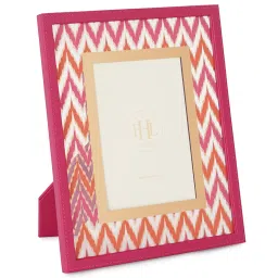 Pure Home and Living Pink Faux Leather Photo Frames image 4