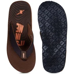 Sparx Men's Tan Flip Flops image 4