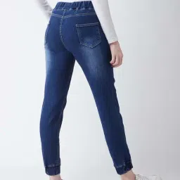 Miss Chase Navy Mid Rise Jeans image 2