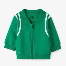 The Souled Store Kids Green Cotton Embroidered Full Sleeves Jacket-picture-16