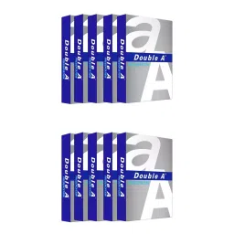 Double A Copy Paper 500 Sheets A4 Size 100 GSM, White (Pack of 5 Ream) image 1