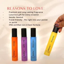 Rivona Naturals Timeless, Refreshing, Date Night & Unique Eau de Parfum Combo image 4