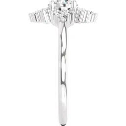 Sparkles Lab Grown Diamond 14k (585) White Gold Ring Women image 4