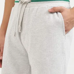 United Colors Of Benetton Grey Regular Fit Striped Shorts image 4