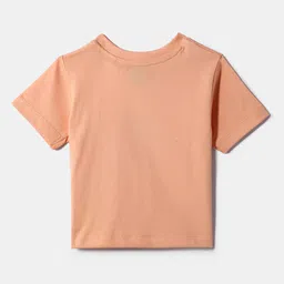 Nauti Nati Girls Embroidered Single Jersey Top With Skirt image 4