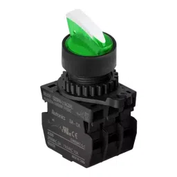 Autonics Selector Switch Green 3 Position Short Lever Operation Type 250 VAC 6 Amp, S2SRN-L7G2AD-picture-27