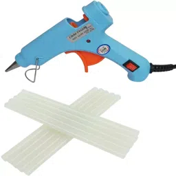 CRAFTYGUN 20 W Mini Glue Gun with 10 Sticks Sky Blue 7 mm Stick Diameter, SH_SSKYBLU--MINI-10-STKKS-20WT-picture-25