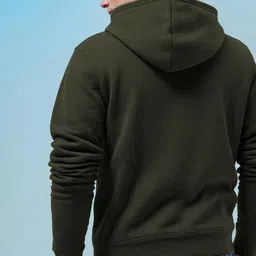 TOGS & TERRE Men Printed Hooded Pullover Sweatshirt image 3