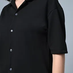 Moda Rapido Crepe Shirt Style Top image 3