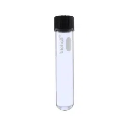 Biohall 25 x 150 mm Clear Round Bottom Culture Tube with PP Screw Cap, BLS.2201.11 (Pack of 50)-picture-41