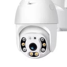 Hanutech 2 MP 4G SIM, Wifi IP66 Mini PTZ Camera, 256 GB SD Card Supported image 3