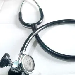 psw PAL Professional Trigon Triple Head Stethoscope - Black | Stethoscope For Doctors And Medical Students| High Acoustic Sensitivity, Durable Design, Comfortable Earpieces image 3