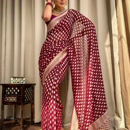 Aldwych Ethnic Motifs Banarasi Saree-image-66