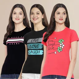 Metronaut Women Typography 3 T-shirt-image-73