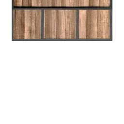 The Furnishing Tree Brown Plastic Refrigerator Cover image 2