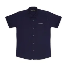 Cavio Kids Navy Solid Shirt-picture-12