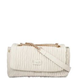 Inc.5 Cream Textured Sling Handbag-picture-40