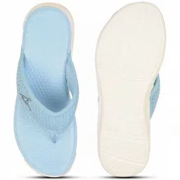 Power by Bata Women's COMFY TH Blue Flip Flops image 4