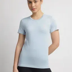 Reebok Blue Regular Fit Sports T-Shirt-picture-37