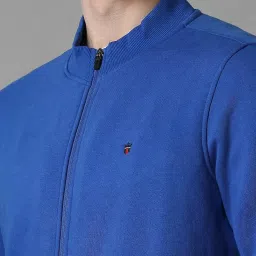 Louis Philippe Blue Regular Fit Jacket image 4