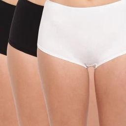 BASIICS by La Intimo Multicolor Boyshorts Panty (Pack Of 3)-picture-21