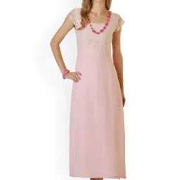 Belle Fille Pink Lace Dress-image-55