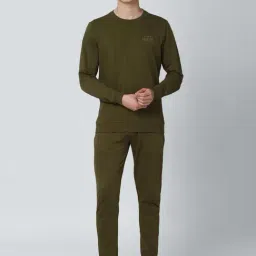 Peter England Green Regular Fit Nightsuits-image-70