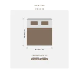 Sansaar White Cotton Geometric Pillow Cover - Set of 2 image 4