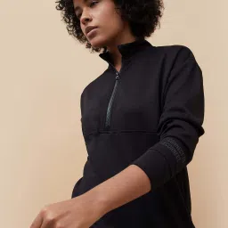 KAPPA Black Plain Sweatshirt image 4