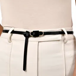 Kazo Black Casual Belt for Women-image-40