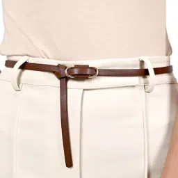 Kazo Brown Casual Belt for Women-picture-14