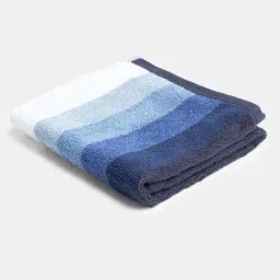 Jockey Essentials Navy Cotton Terry Ultrasoft Hand Towel - Set of 2-image-40