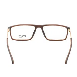 Irus Brown Rectangular Eye Frames for Men image 4