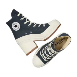 Converse Unisex Chuck 70 De Luxe Heel High Top Black Sneakers image 4