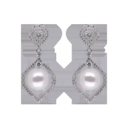 crash.club by CKC 925 Sterling Silver Cubic Zirconia Earrings for Women image 4
