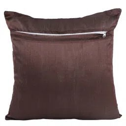 Romee Coffee Brown Polyester Printed Cushion Covers image 4