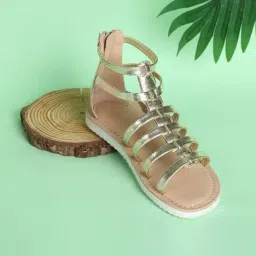 Aria Nica Kids Slay Golden Gladiator Sandals-image-66