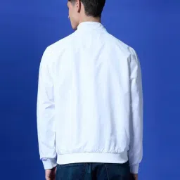 Pepe Jeans White Regular Fit Printed Jacket image 2