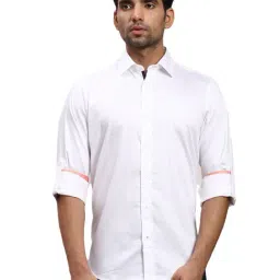 Colorplus White Regular Fit Shirts-picture-29
