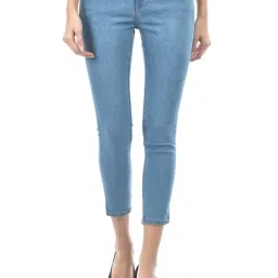 NUMERO UNO Light Blue Denim Skinny Fit Mid Rise Jeans-picture-17
