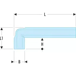 Facom Tubular Box Spanner, 14mm, 136 mm Overall, 92A.14 image 3