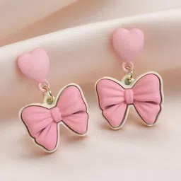 DressBerry Heart Shaped Drop Earrings-picture-15