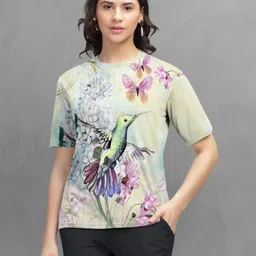 HELLCAT Women Printed T-shirt-picture-23