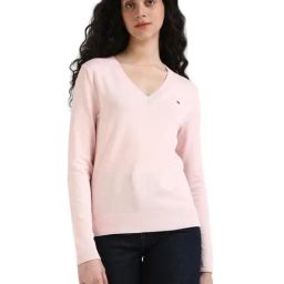 Tommy Hilfiger Delicate Pink Regular Fit Sweater-picture-43