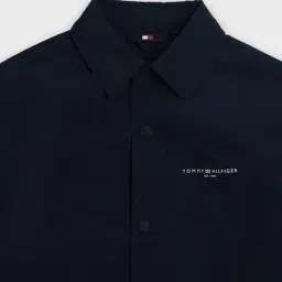 TOMMY HILFIGER Kids Blue Relaxed Fit Jacket image 3