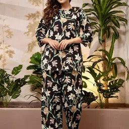 FEATHERS CLOSET Printed Pure Cotton Top & Trouser Co-Ords-picture-19