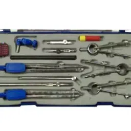 bellestone Bellstone Engineering Drawing Instruments box - Set of 13 Pieces-picture-34
