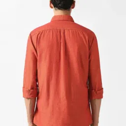 Van Heusen Orange Slim Fit Shirt image 2